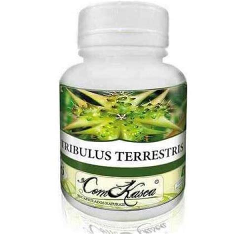 Tribulus Terrestris Com 60 CÁpsulas De 500mg Mercadão Natural