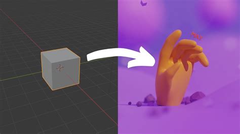 Cómo Diseñar Una Mano En Blender — 3d Modeling Process Rig