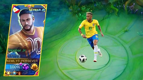 THANKS MOONTON FOR THIS NEW BRUNO UPCOMING SKIN NEYMAR JR MLBB