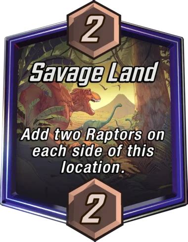 Savage Land Marvel Snap Locations Out Of Cards