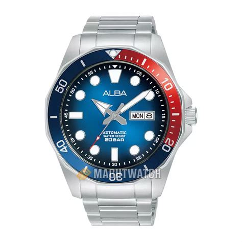 Jual Alba Jam Tangan Pria Alba Mechanical Al X Automatic Men Blue