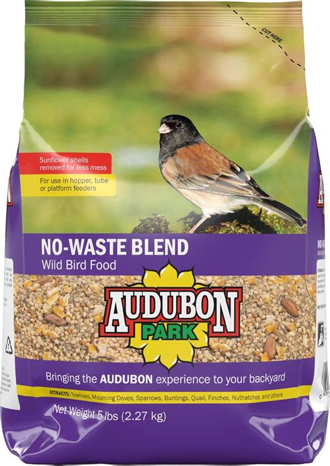 Audubon Park 12228 No Waste Blend Wild Bird Food 5 Pound