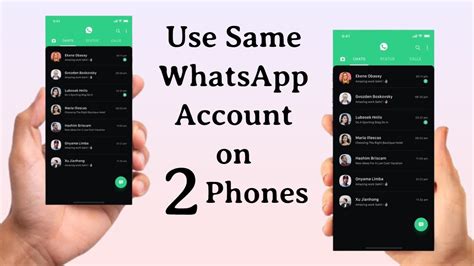 How To Use Same Whatsapp Account In Two Different Phones Youtube