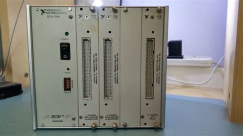 National Instruments Ni Scxi Slot Chassis Plus Scxi X