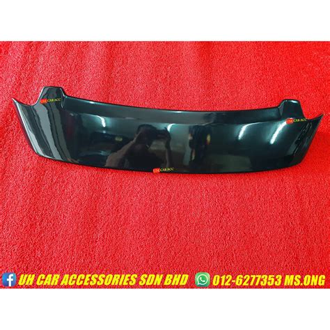 Perodua Myvi Old 2004 2010 Passo Trd Spoiler With Paint Glossy Black [ready Stock] Shopee Malaysia