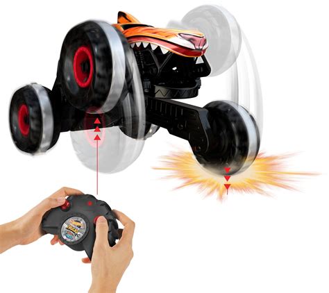 Best Buy Hot Wheels Monster Truck Unstoppable Tiger Shark Remote Control Vehicle Hgv