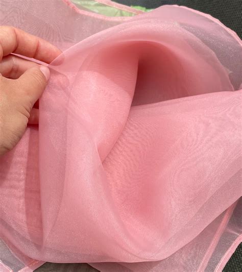 Pink Rose Silk Organza Wrap Shawl Bolero Summer Spring Wedding Etsy