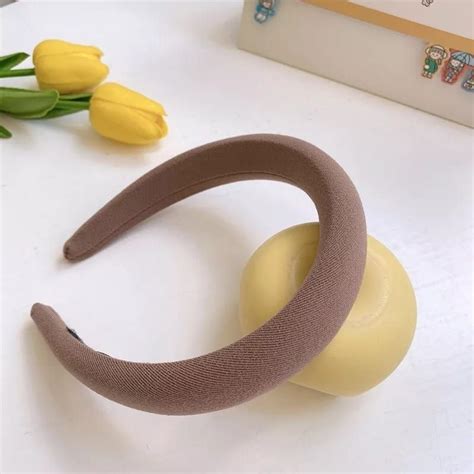 Jual ACC118 Bando Kain Tebal Bando Wanita Warna Pastel HeadBand