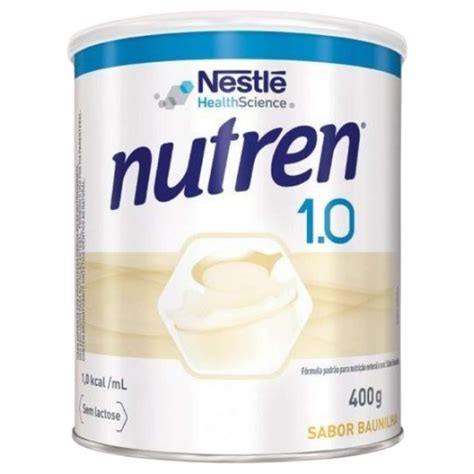 Nutren 1 0 400g Sabor Baunilha Nestlé Nutrimil Nutrição