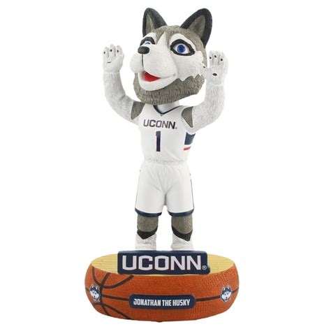 Connecticut Huskies Mascot Baller Special Edition Bobblehead NCAA ...