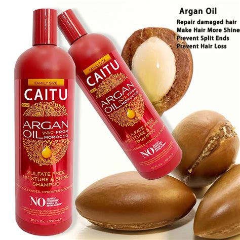 Professional Anti Itching Anti Druff Smoothing Moisturizing Hair Shampoo Argan Oil Moisturizing