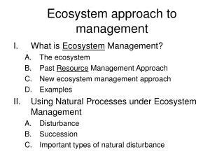 Ppt Ecosystem Approach To Fisheries Management Powerpoint