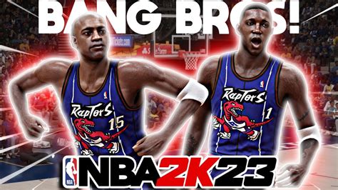 I Used The Classic Toronto Raptors BANG BROS In NBA 2K23 PlayNow Online