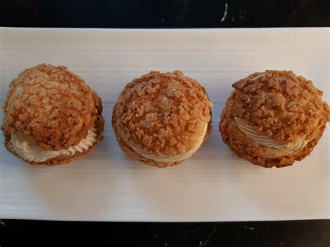 Petits Choux Craquelins Ganache Au Dulcey Petites Marmites Et Compagnie