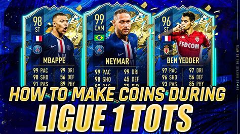 How To Make Coins During Ligue Tots Fifa Youtube