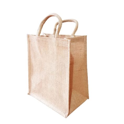 Beige Plain Jute Bag Size 12 12 5 At Rs 62 Piece In Kolkata Id