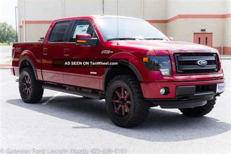 2014 Ford F - 150 Fx4 Crew Cab Ecoboost 4x4 Lifted Custom