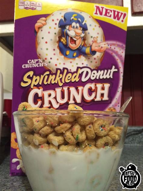 Fatguyfoodblog Capn Crunchs Sprinkled Donut Crunch