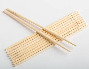 Custom Naked Round Bamboo Chopsticks Disposable For Takeaway Food