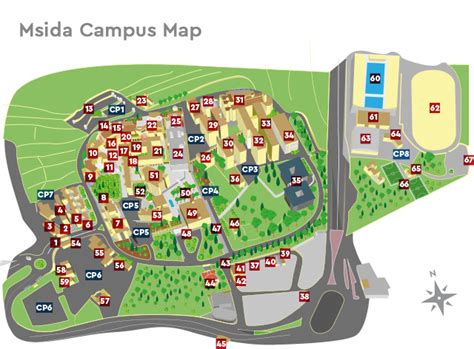 Campus Map - University of Malta