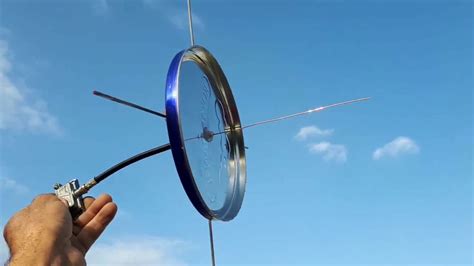 Como Hacer Una Antena Para Tv Omnidirectional Con Plano De Tierra