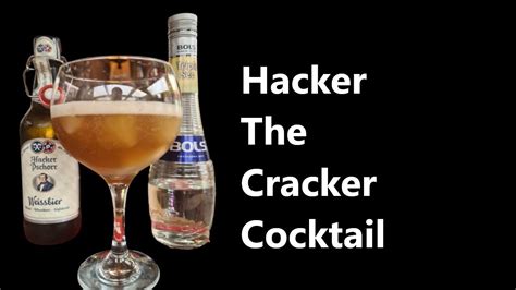 Hacker Pschorr Weissbier 5 5 ABV With Bols Triple Sec 38 ABV Cocktail