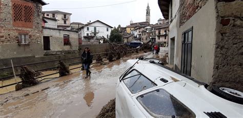 Quel Che Rimane Di Una Delle Vie Principali A Castelletto D Orba Il