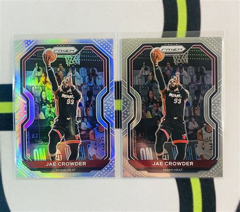 Jae Crowder 2020 21 Panini Prizm Silver Prizm 146 Heat Suns Lot EBay