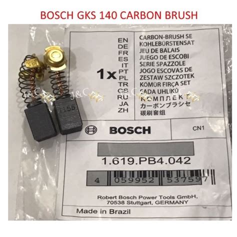 ORIGINAL BOSCH GKS 140 CARBON BRUSH 1619PB4042 Shopee Malaysia