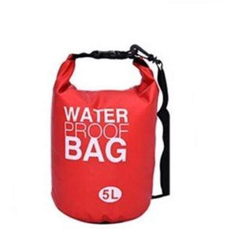 Bolsa Impermeável Waterproof Bag Estanque Vermelha 5L Submarino