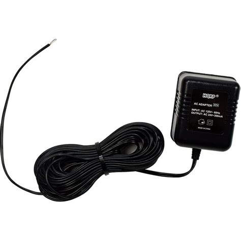 Hqrp 24v Ac Adapter Transformer Works With All Versions Of Doorbell Nest Ecobee Sensi Honeywell