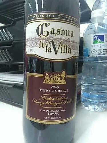 Casona De La Villa Tinto Semidulce Vivino Us