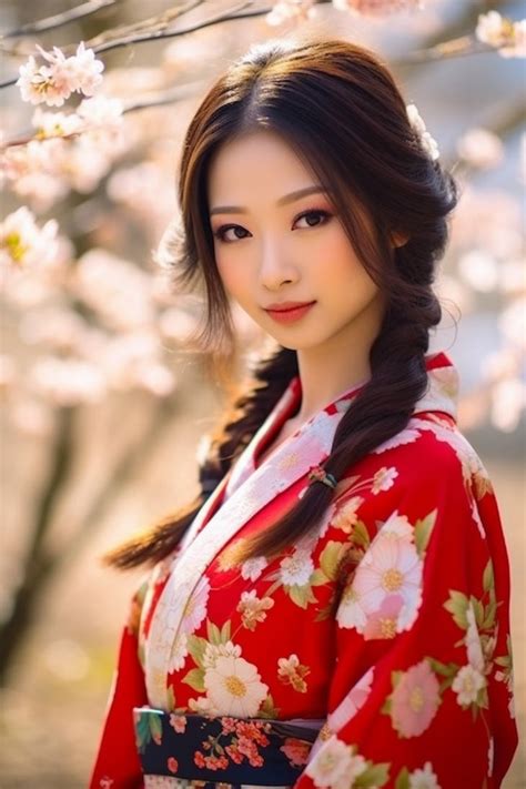 Girl In Kimono By Ai Mademasterpieces On Deviantart