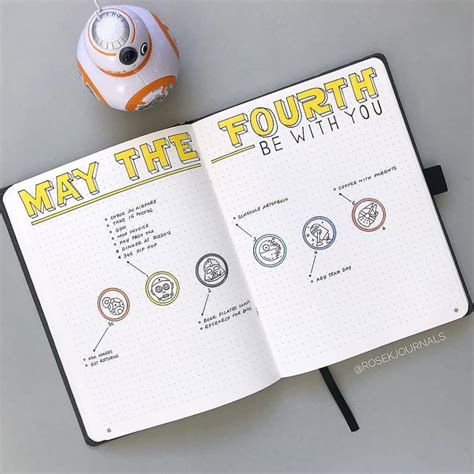 65+ Amazing Star Wars bullet journal theme ideas | My Inner Creative