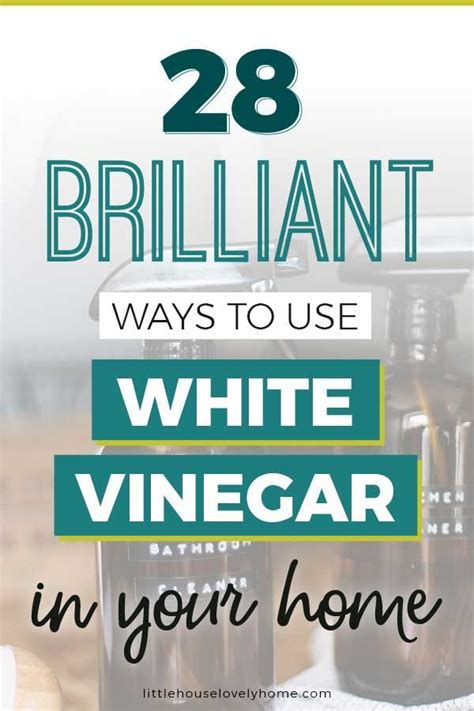 Uses For White Vinegar Artofit