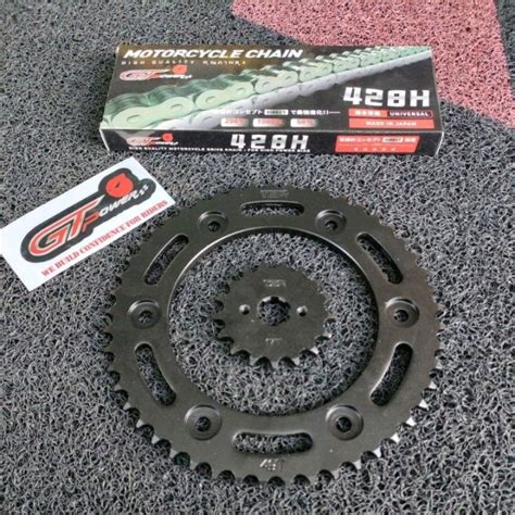 HONDA XR125 XR150 SPROCKET AND CHAIN SET Lazada PH