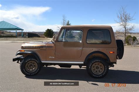 1979 Jeep Cj7 Golden Eagle Special Order Package 304 V8 4 Speed