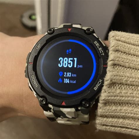 Test Amazfit T Rex montre connectée robuste et agressive Montre