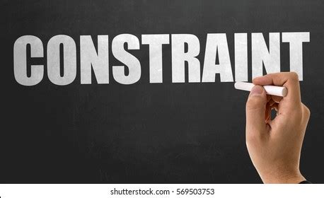 Constraint Stock Photo 569503753 | Shutterstock