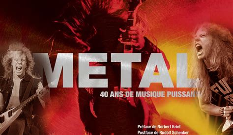 Une R Dition Du Livre Metal Ans De Musique Puissante Para Tre