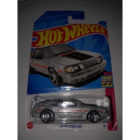 84 Mustang SVO Hot Wheels Shopee Malaysia