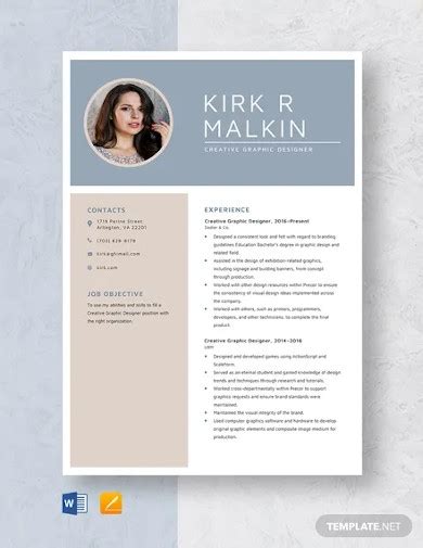 Graphic Designer Resume 15 Examples Format PDF