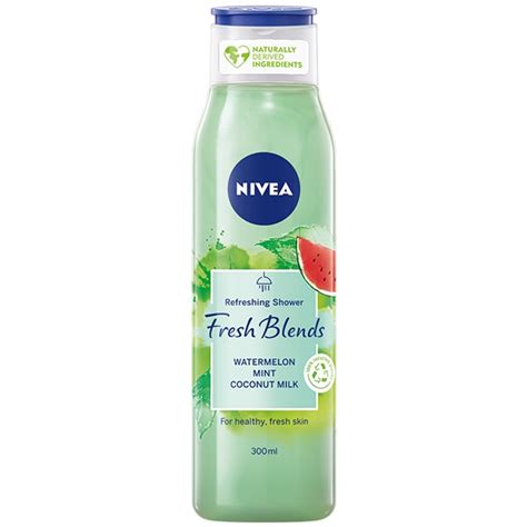 Gel De Dus Nivea Fresh Blends Cu Pepene Rosu Cocos Si Menta Ml