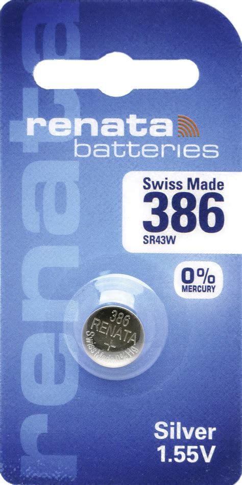 Renata Sr Button Cell Sr Sr Silver Oxide Mah V Pc S