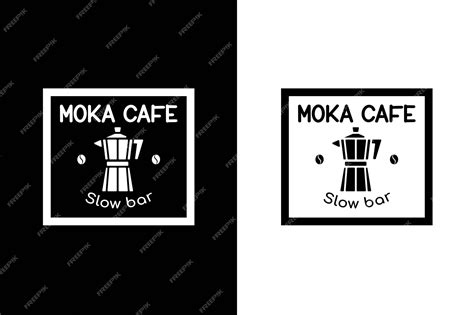 Premium Vector Logo Moka Pot Coffee Shop Custom Drink Store Slowbar