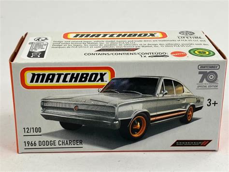 1966 Dodge Charger Matchbox 2023 12100 Power Grabs 70 Years Aukro