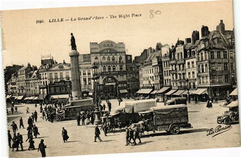 Lille La Grand Place Lille Cartorum