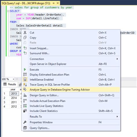 Sql Server Database Engine Tuning Advisor