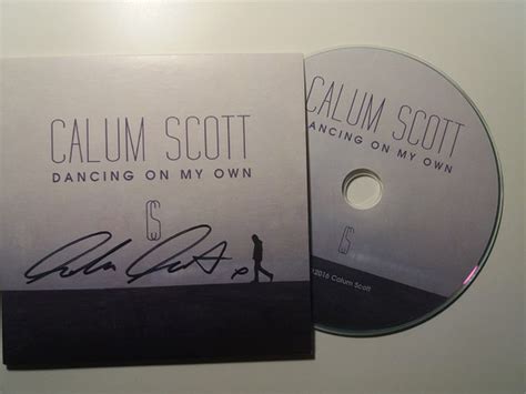 Calum Scott - Dancing On My Own (2016, CDr) | Discogs