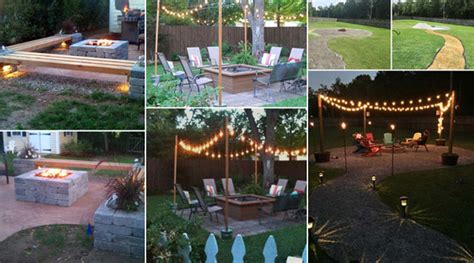 15 DIY Backyard and Patio Lighting Projects - WooHome